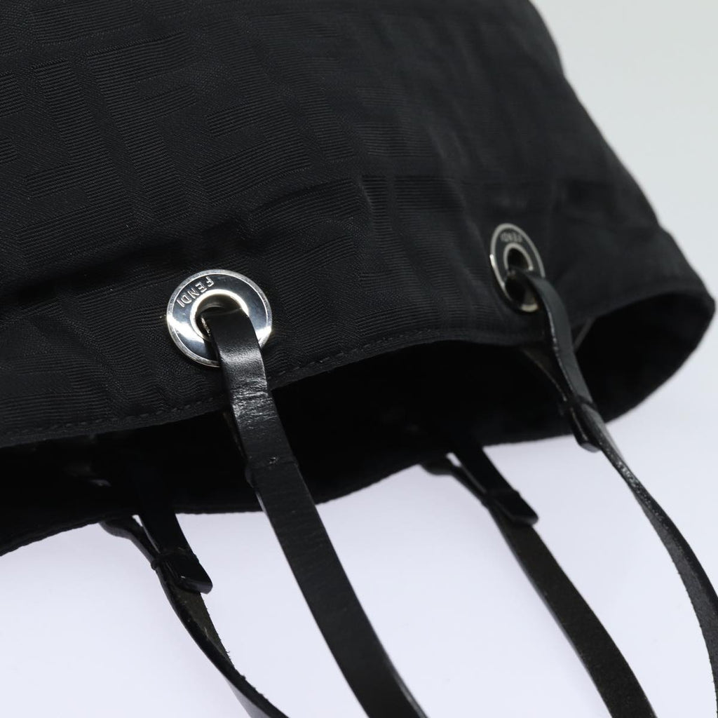 FENDI Zucca Canvas Hand Bag Blackac3041