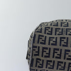 FENDI Zucchino Canvas Hand Bag Navyac3057