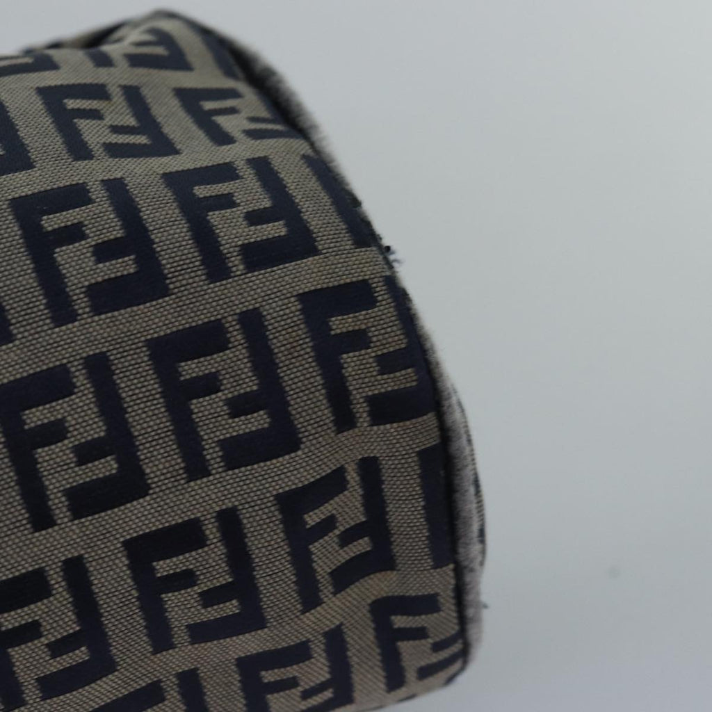 FENDI Zucchino Canvas Hand Bag Navyac3057