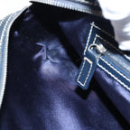 FENDI Zucchino Canvas Hand Bag Navyac3057