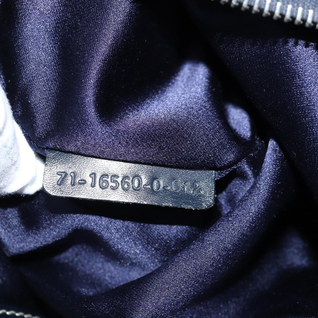 FENDI Zucchino Canvas Hand Bag Navyac3057