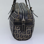 FENDI Zucchino Canvas Hand Bag Navyac3057