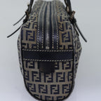 FENDI Zucchino Canvas Hand Bag Navyac3057