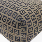 FENDI Zucchino Canvas Tote Bag Navyac3137