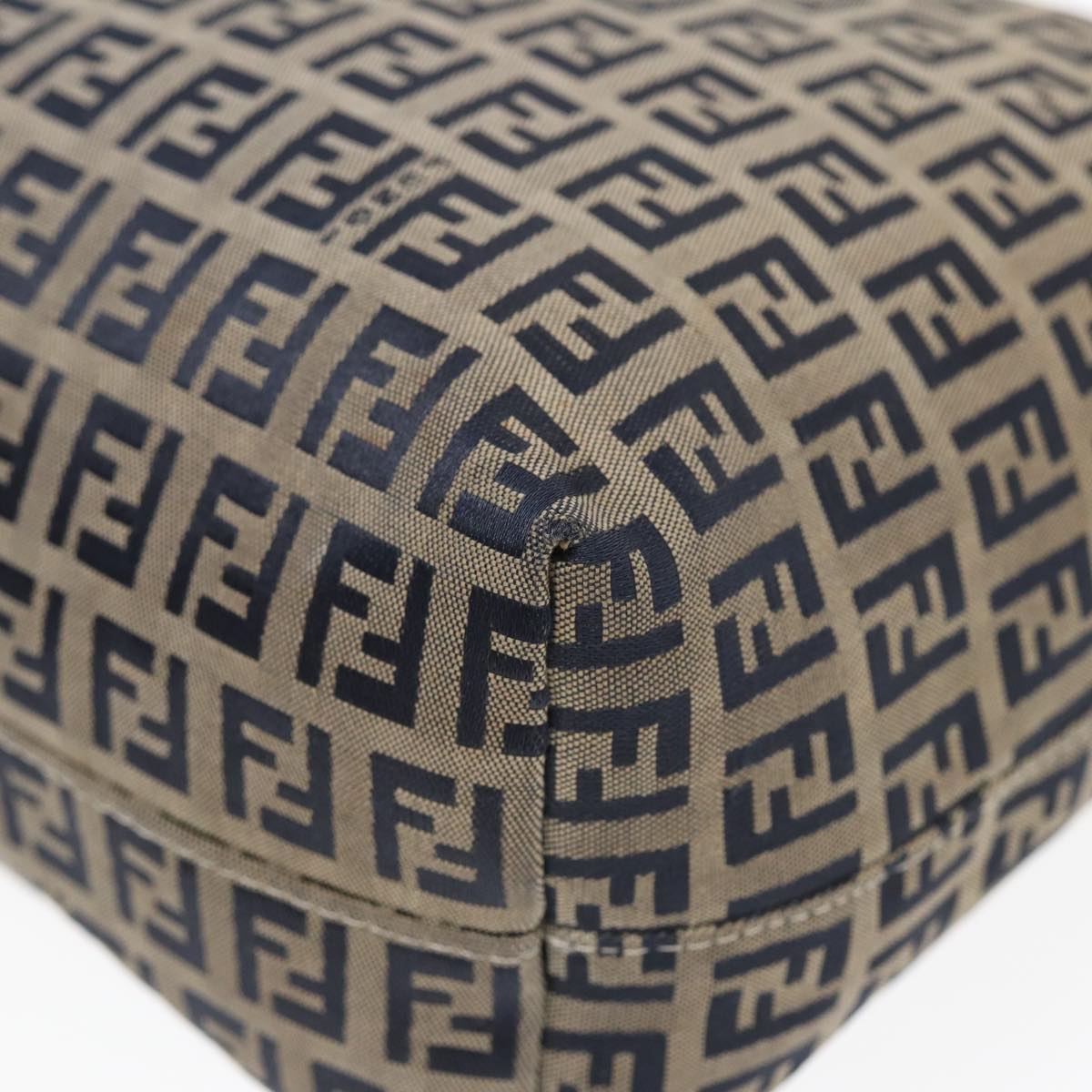 FENDI Zucchino Canvas Tote Bag Navyac3137