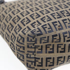 FENDI Zucchino Canvas Tote Bag Navyac3137