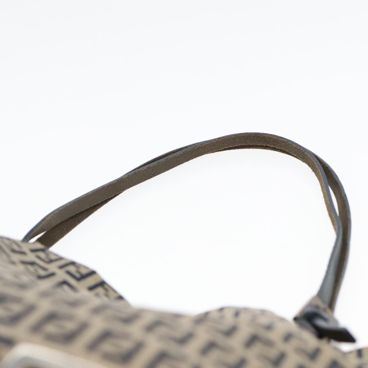FENDI Zucchino Canvas Tote Bag Navyac3137
