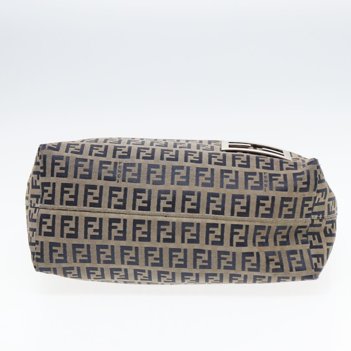 FENDI Zucchino Canvas Tote Bag Navyac3137