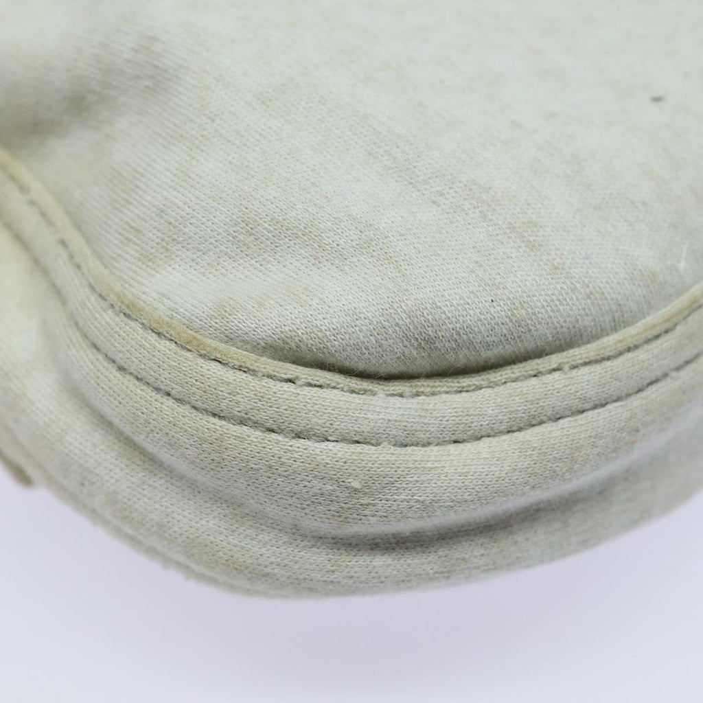 FENDI Mamma Baguette Shoulder Bag Nylon Grayac3139