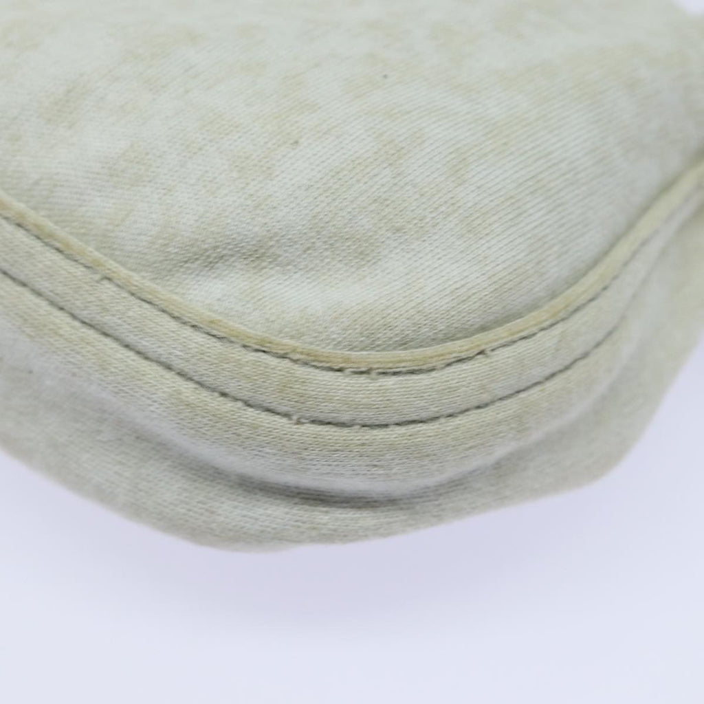 FENDI Mamma Baguette Shoulder Bag Nylon Grayac3139