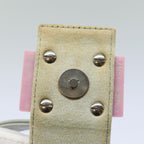 FENDI Mamma Baguette Shoulder Bag Nylon Grayac3139