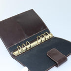 FENDI Zucca Canvas Day Planner Cover Brown Black goldac3226