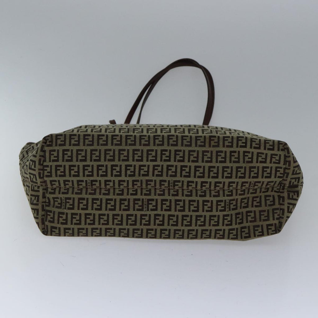 FENDI Zucchino Canvas Tote Bag Beigeac3257