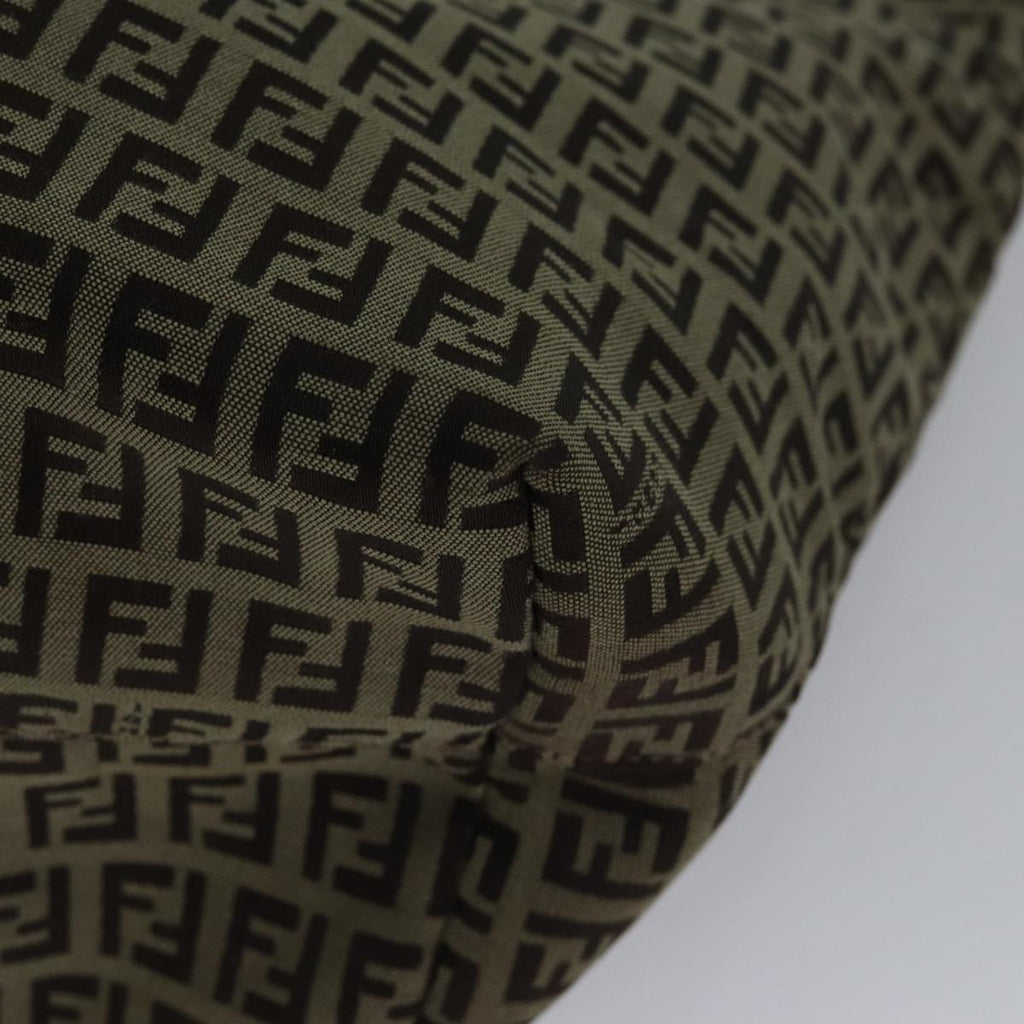 FENDI Zucchino Canvas Tote Bag Beigeac3257
