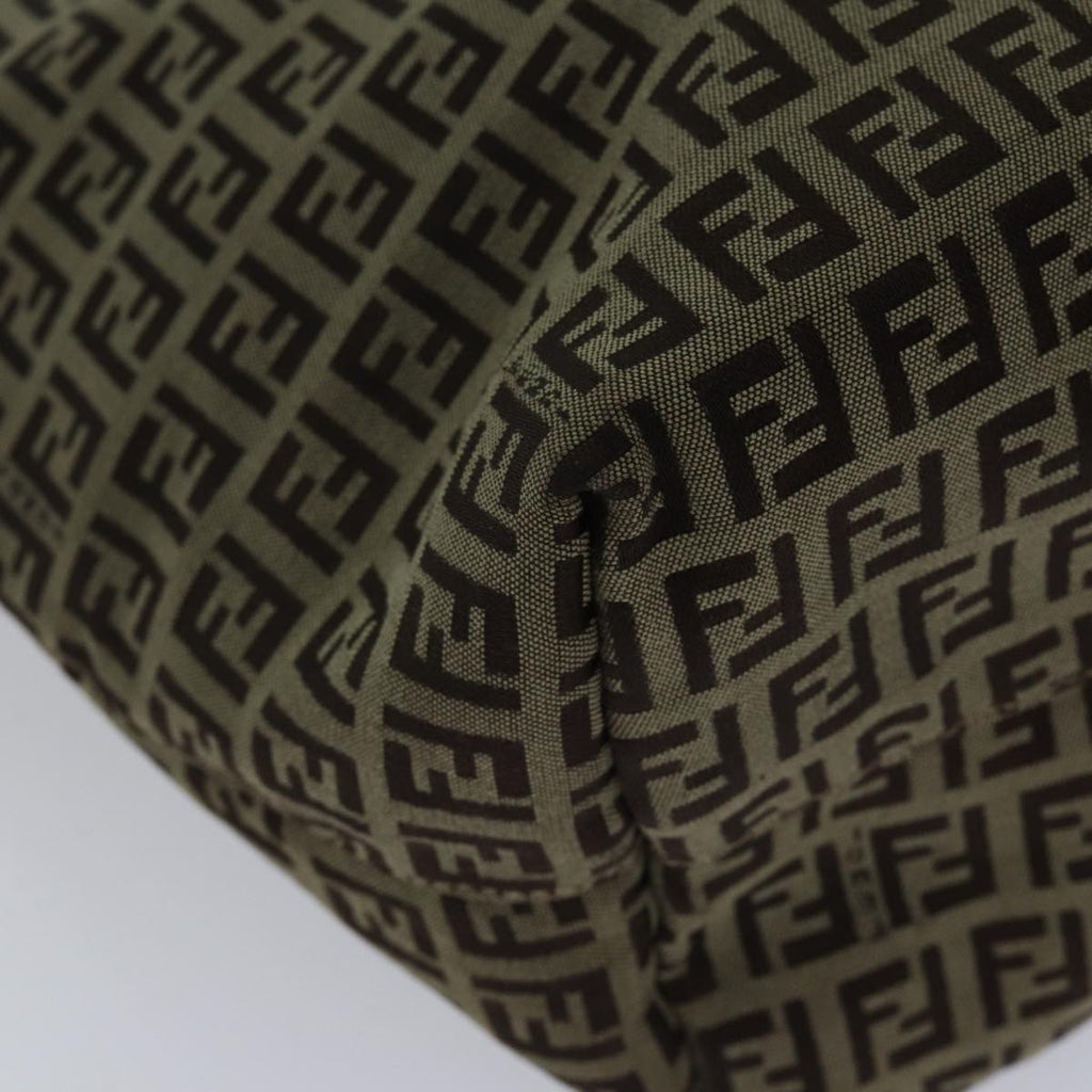 FENDI Zucchino Canvas Tote Bag Beigeac3257