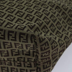 FENDI Zucchino Canvas Tote Bag Beigeac3257
