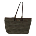 FENDI Zucchino Canvas Tote Bag Beigeac3257