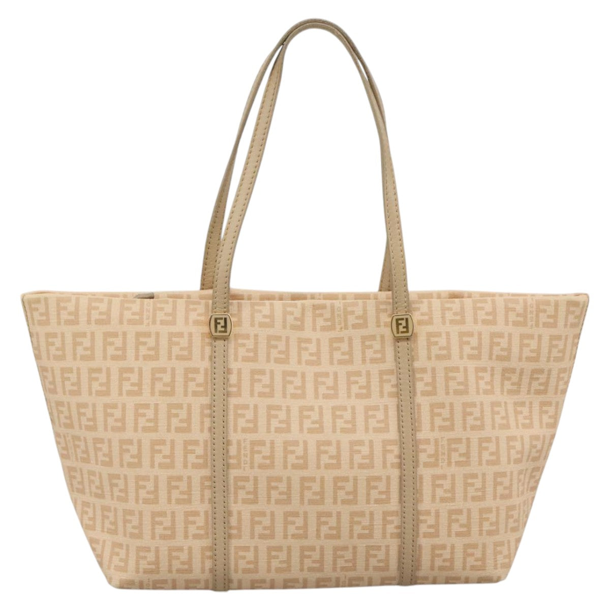 FENDI Zucchino Canvas Hand Bag Pinkac3511