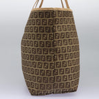 FENDI Zucchino Canvas Tote Bag Beigeac3574
