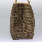 FENDI Zucchino Canvas Tote Bag Beigeac3574