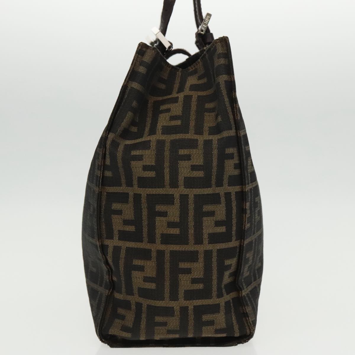 Fendi Mamma Baguette  Canvas Shoulder Bag ()