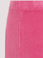 Balenciaga drawstring track pants dark pink