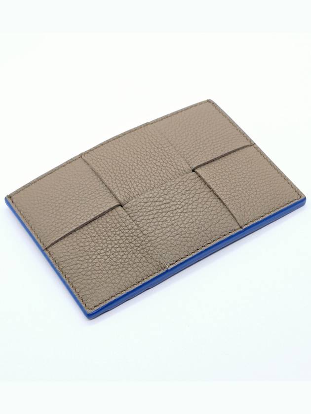 Bottega Veneta Intrecciato Leather Card Wallet Brown