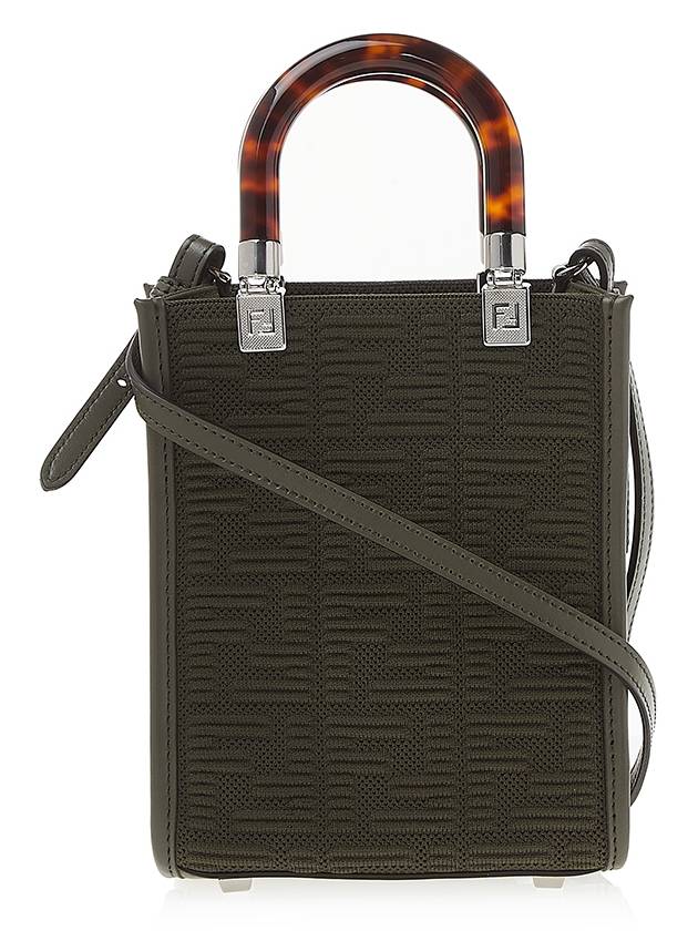 Fendi Sunshine Mini Cross Bag Green