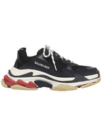 Balenciaga Triple S Low Top Sneakers Black