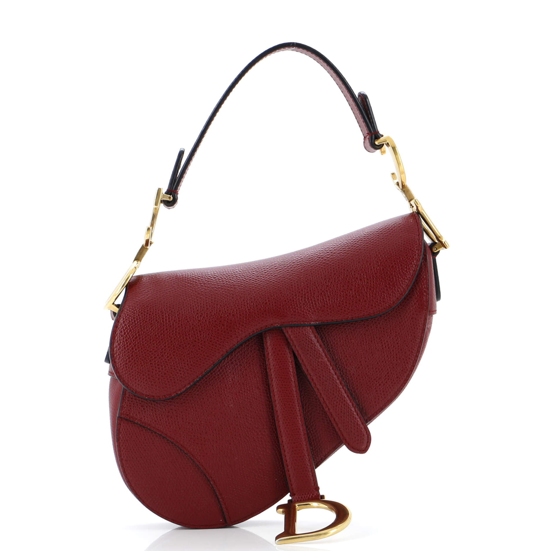 Dior Saddle Handbag Leather Mini