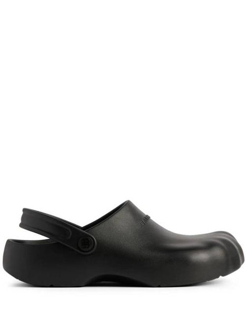 Balenciaga Sunday Molded Mule Slippers Black