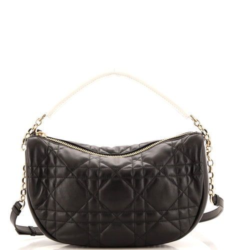 Dior Vibe Hobo Cannage Quilt Lambskin Medium