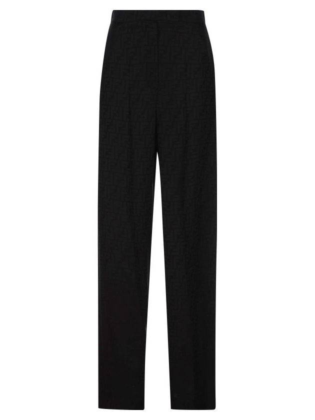 Fendi Straight Pants Black