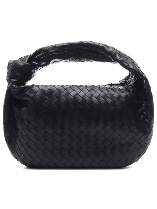 Bottega Veneta Intrecciato Jody Small Shoulder Bag Black