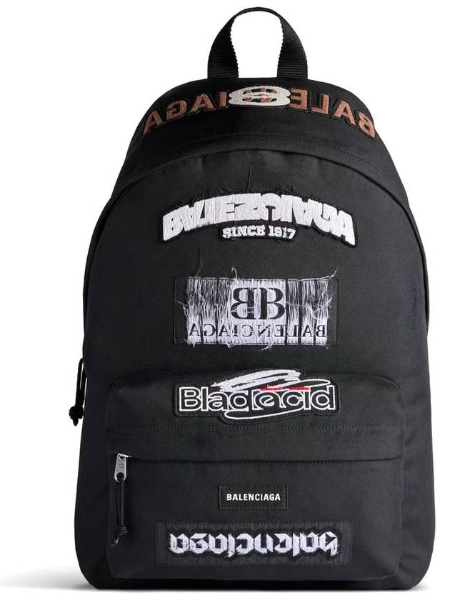 Balenciaga Explorer Backpack Black
