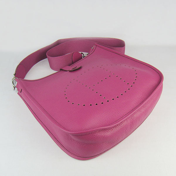 Hermes Evelyne I handbag H6309 peach silver