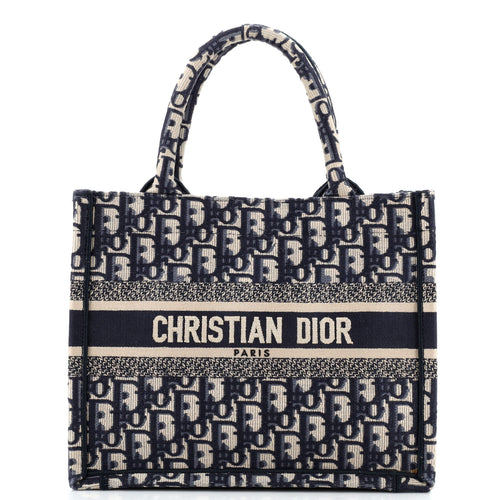 Dior Book Tote Oblique Canvas Small