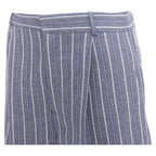 Christian Dior striped virgin wool mini shorts