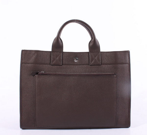 Hermes Briefcases 6008 Unisex Briefcase Cow Leather Bag