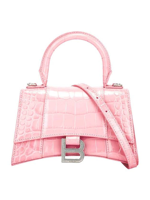 Balenciaga Hourglass Tote Bag Pink
