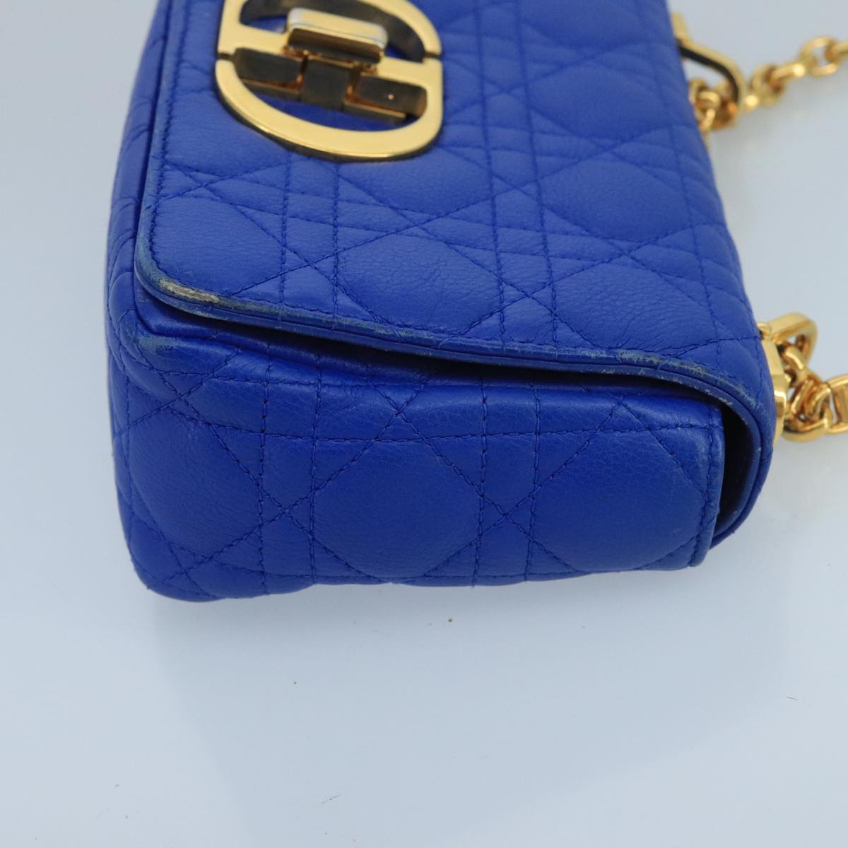 Dior Caro  Leather Shoulder Bag (Pre-Owned)