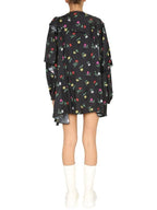 Balenciaga floral print dress