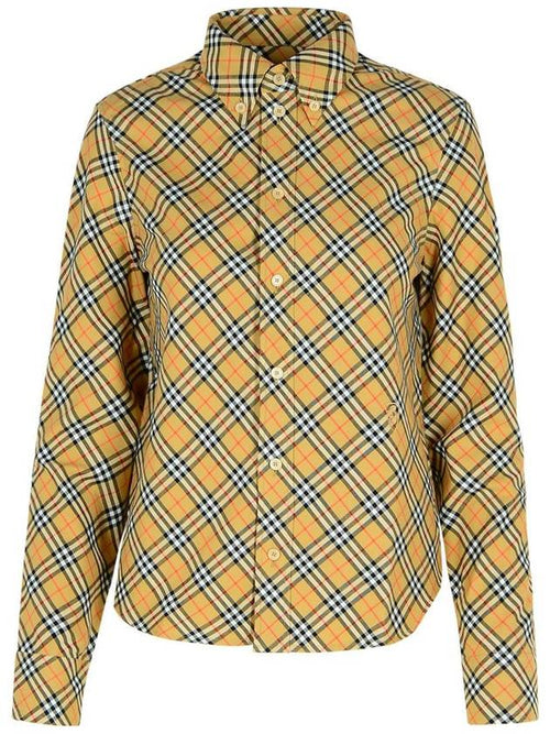 Burberry Burberry Beige Cotton Shirt