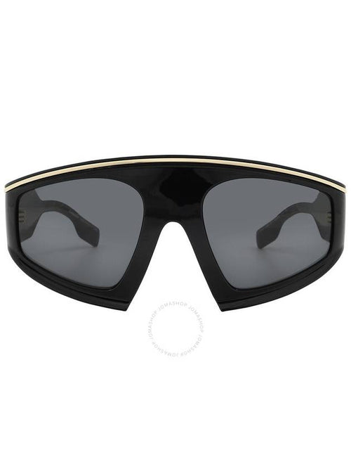 Burberry Burberry Dark Gray Irregular Ladies Sunglasses BE4353 300187 56