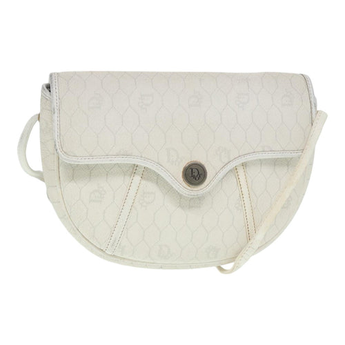 Dior Honeycomb  Canvas Shoulder Bag (Pre-Owned)
