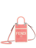 Fendi Sunshine Shopper Small Tote Bag Pink