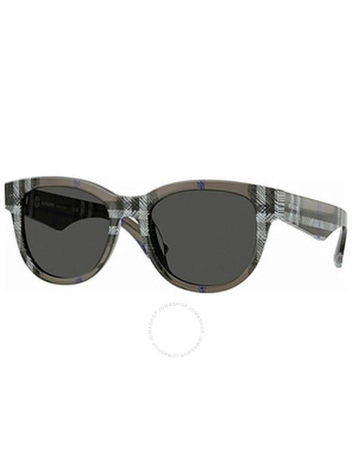 Burberry Burberry Dark Grey Oval Ladies Sunglasses BE4432U 414787 54