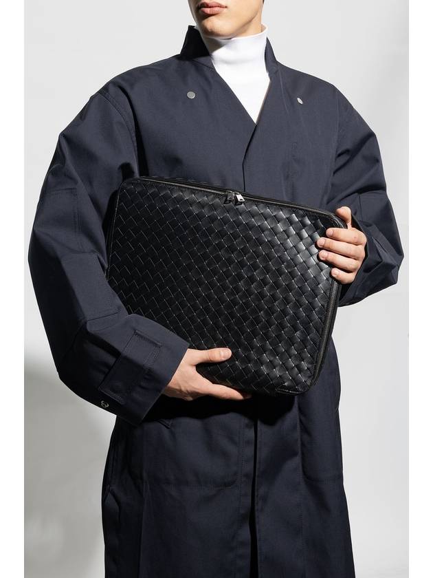 Bottega Veneta Bottega Veneta ‘Intrecciato Medium’ Travel Case, Men's, Black