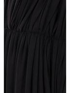 Balenciaga black all in asymmetrical dress 768709TGO081000 B0560955650