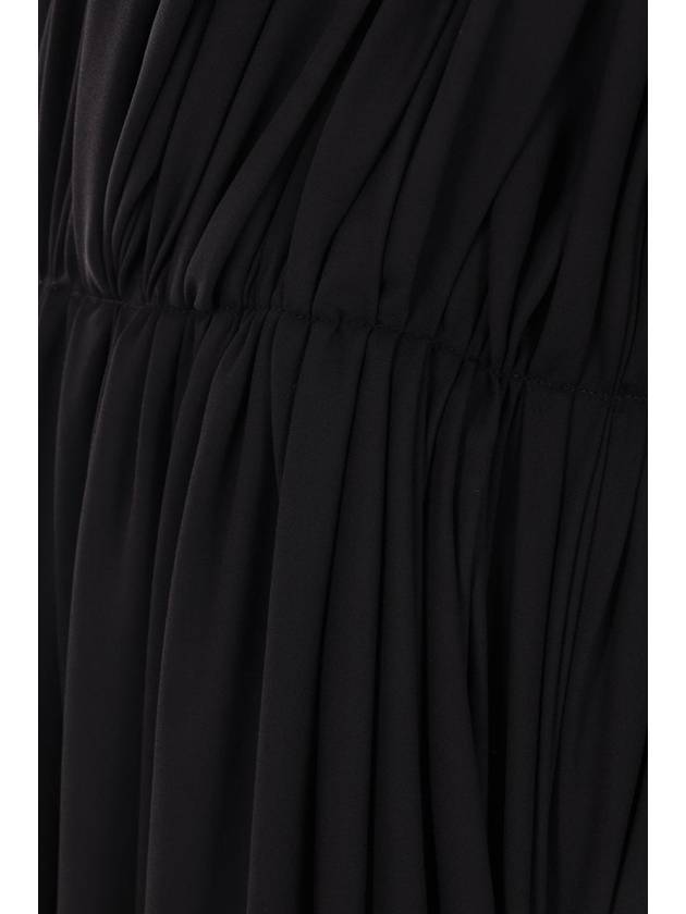 Balenciaga black all in asymmetrical dress 768709TGO081000 B0560955650